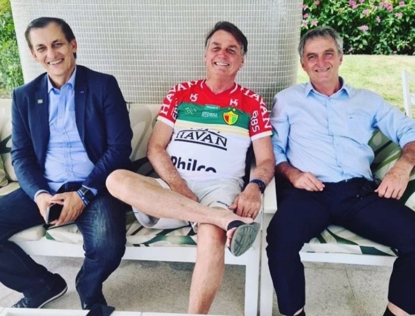 Mosart Aragão, Jair Bolsonaro e o irmão Renato