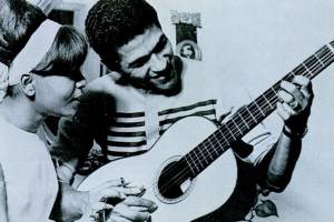 Elza Soares e Mané Garrincha, na década de 70: o casal mais famoso do país