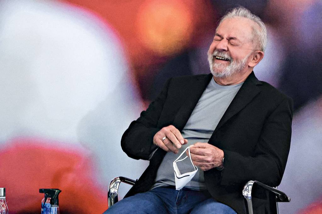 RINDO À TOA - Lula: o petista tem hoje chances de vencer no primeiro turno -