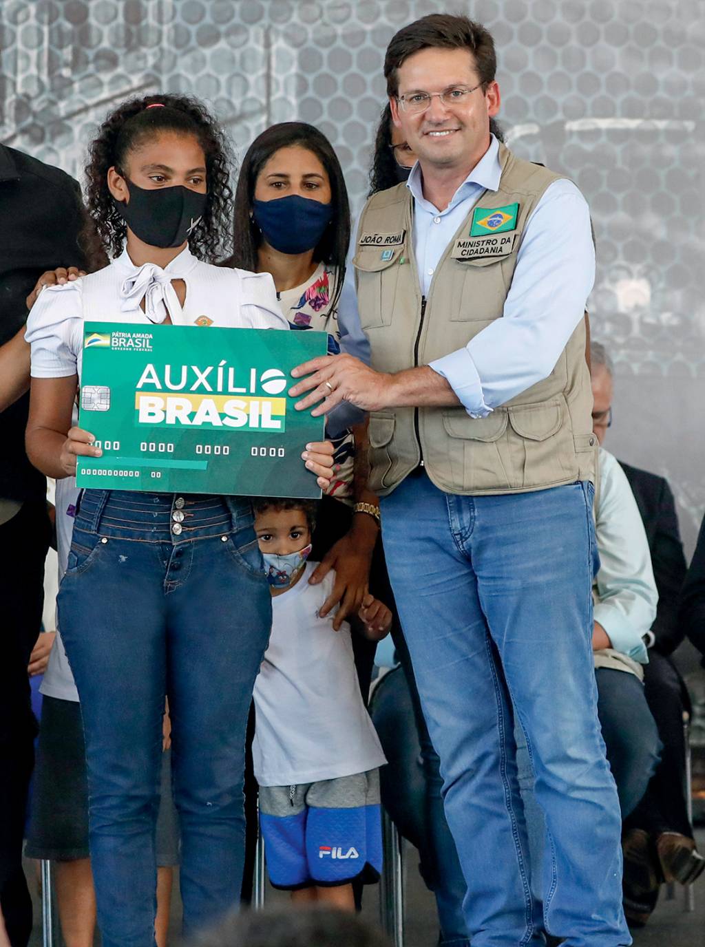 31/01/2022 Lançamento da Pedra Fundamental da Usina Termelétri FÉ - Roma: aposta no Auxílio Brasil para ajudar a reverter a popularidade -