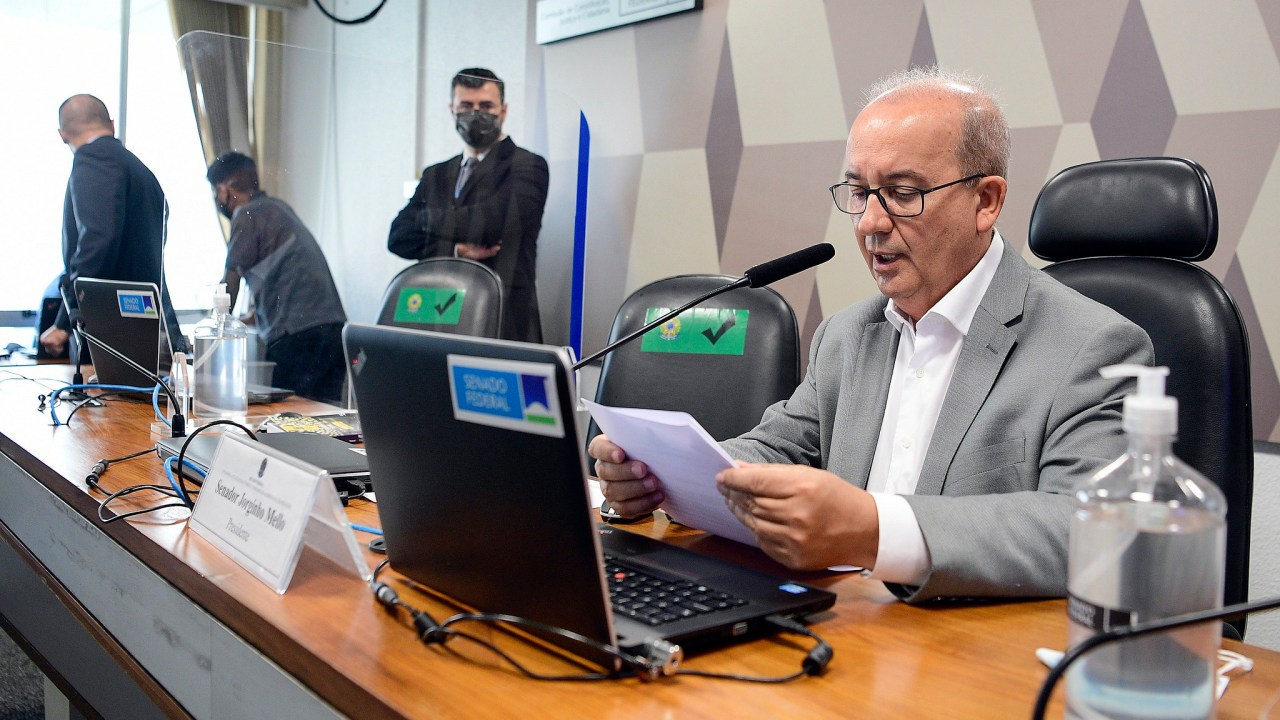 Senador Jorginho Mello, presidente da CPI da Chapecoense.