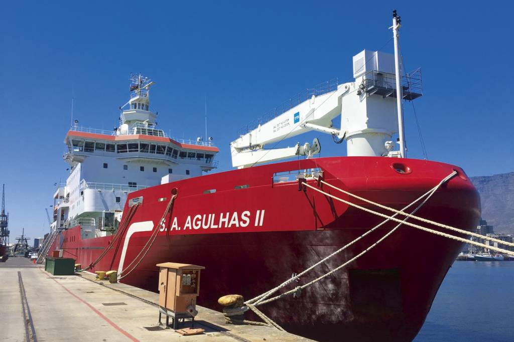 QUEBRA-GELO - Agulhas II: o navio levará cientistas e drones submersíveis -