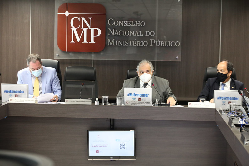 Conselho Nacional do Ministério Público, em sessão de janeiro presidida por braço-direito de Aras, Humberto Jacques
