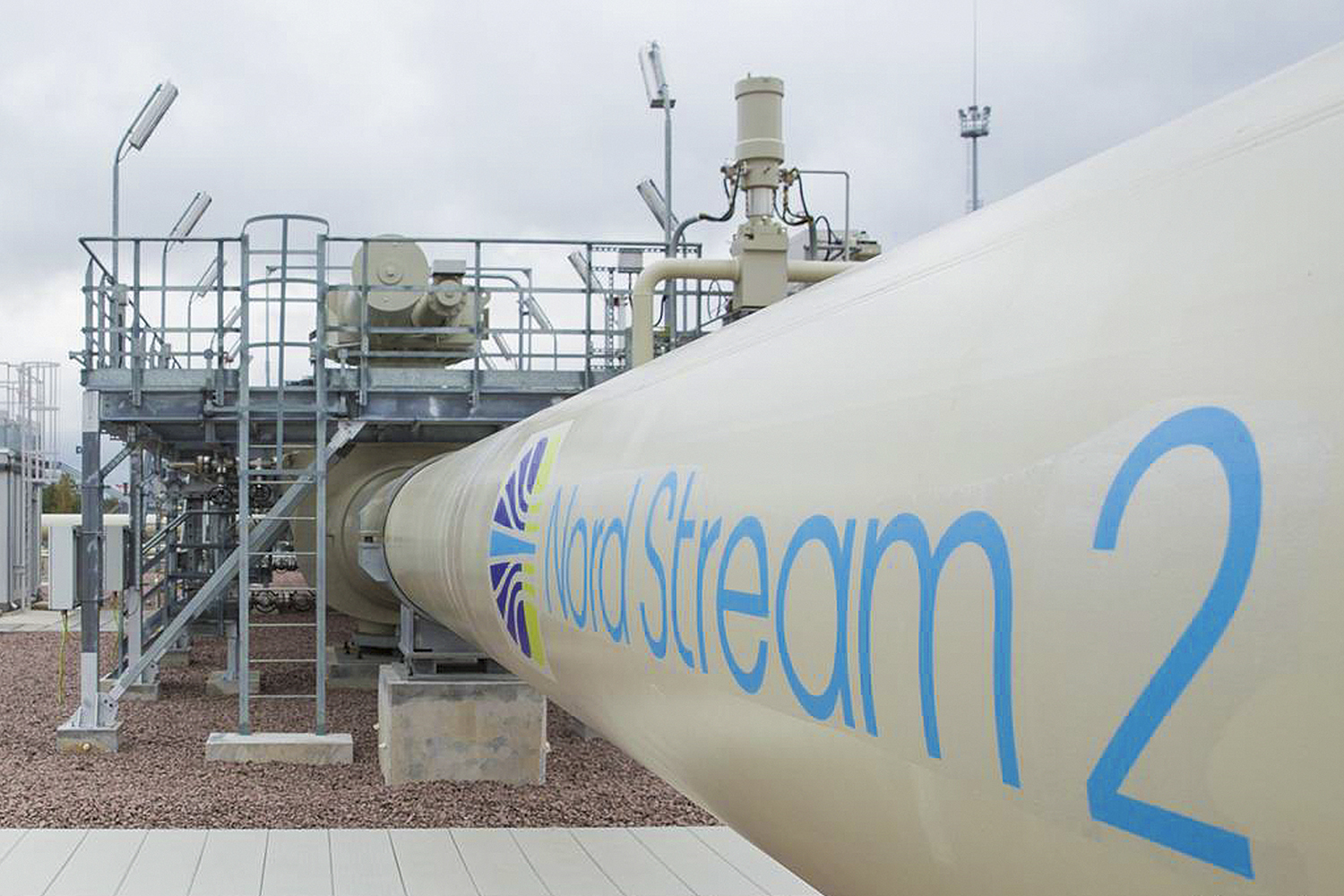PARADO - Nord Stream 2: por causa da crise, a Alemanha adiou a operação do novo gasoduto de ligação com a Rússia -