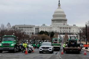 Nation’s Capital Closes Roads In Preparation For Possible Truckers Protest