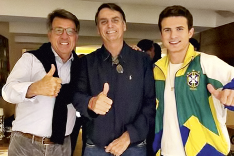 EX-ALIADO - Marinho com Bolsonaro: depois da eleição, troca de acusações e rompimento -