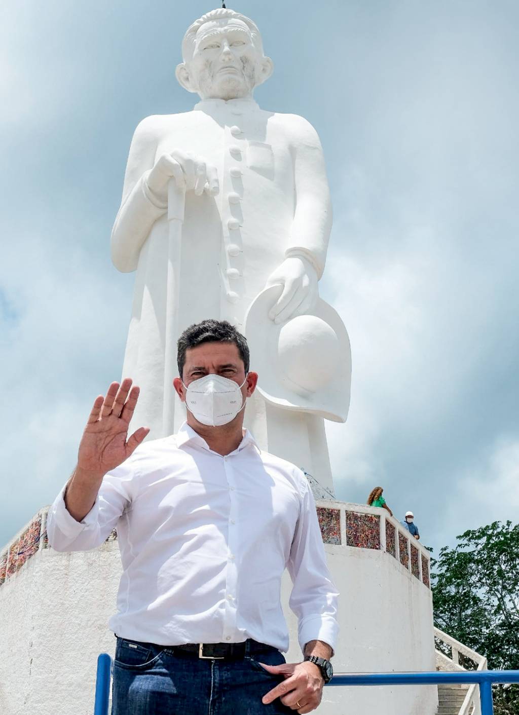 EM BUSCA DE UM MILAGRE - Moro, em Juazeiro: tentativa de avanço no Nordeste diante de desempenho ruim de Bolsonaro -