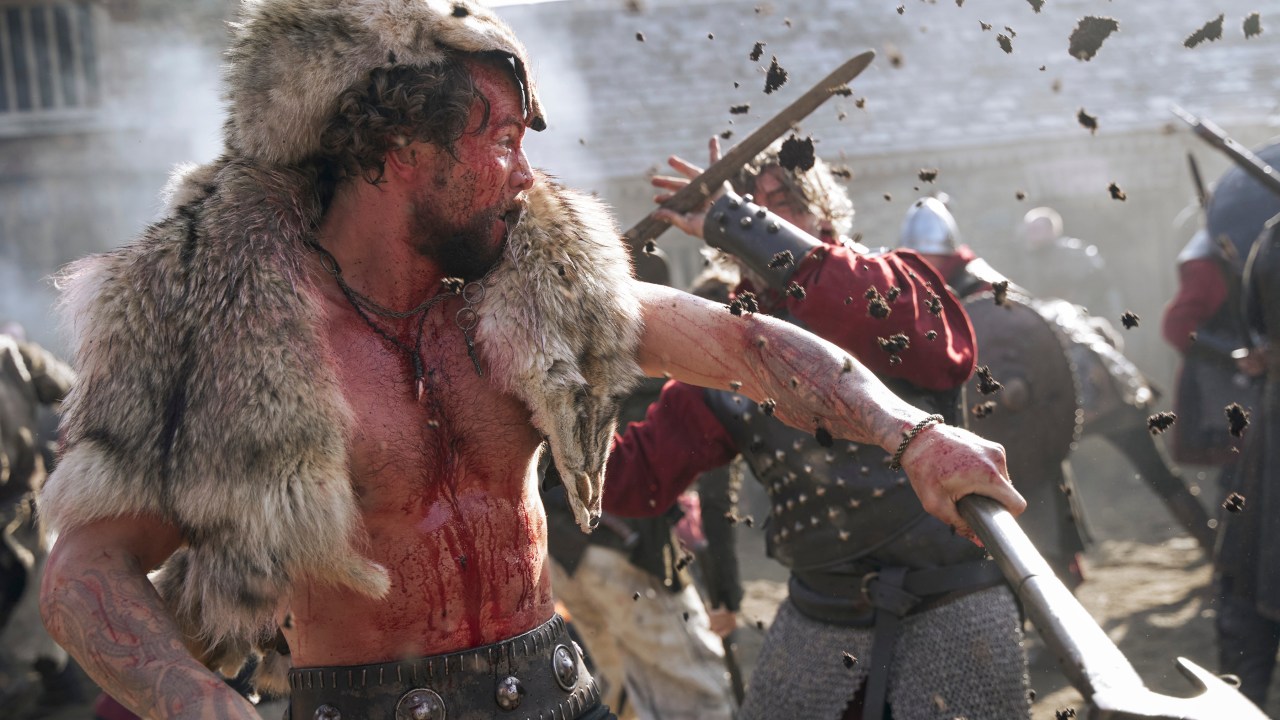 Vikings: Valhalla. Leo Suter como Harald em 'Vikings: Valhalla'. Cr. Bernard Walsh/Netflix © 2021