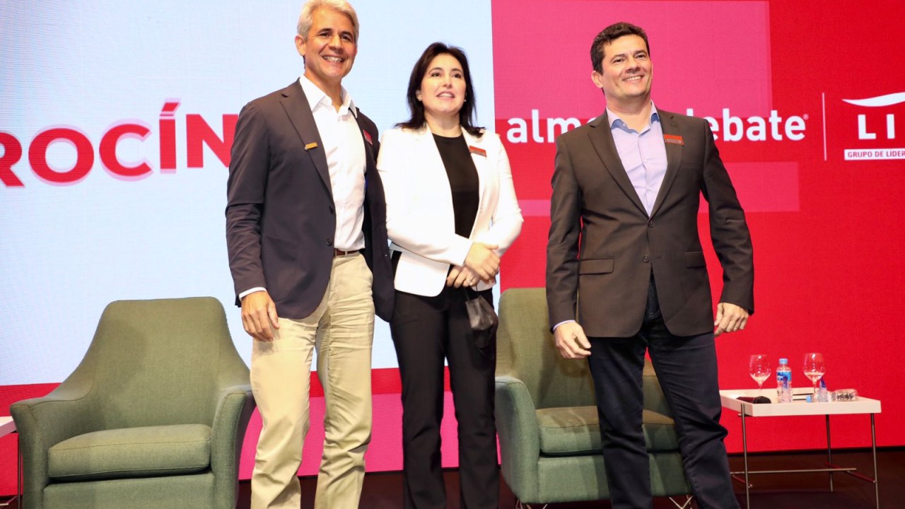 Almoço-Debate LIDE: primeiro da série de presidenciáveis com Sergio Moro (Podemos), Simone Tebet (MDB) e Felipe d’Avila (NOVO)