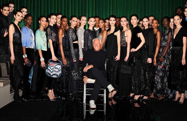 Vídeo: a forma elegante como Giorgio Armani mostrou seu apoio à Ucrânia