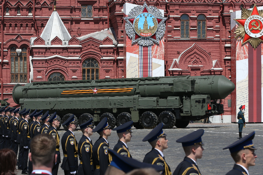 Desfile militar em Moscou //