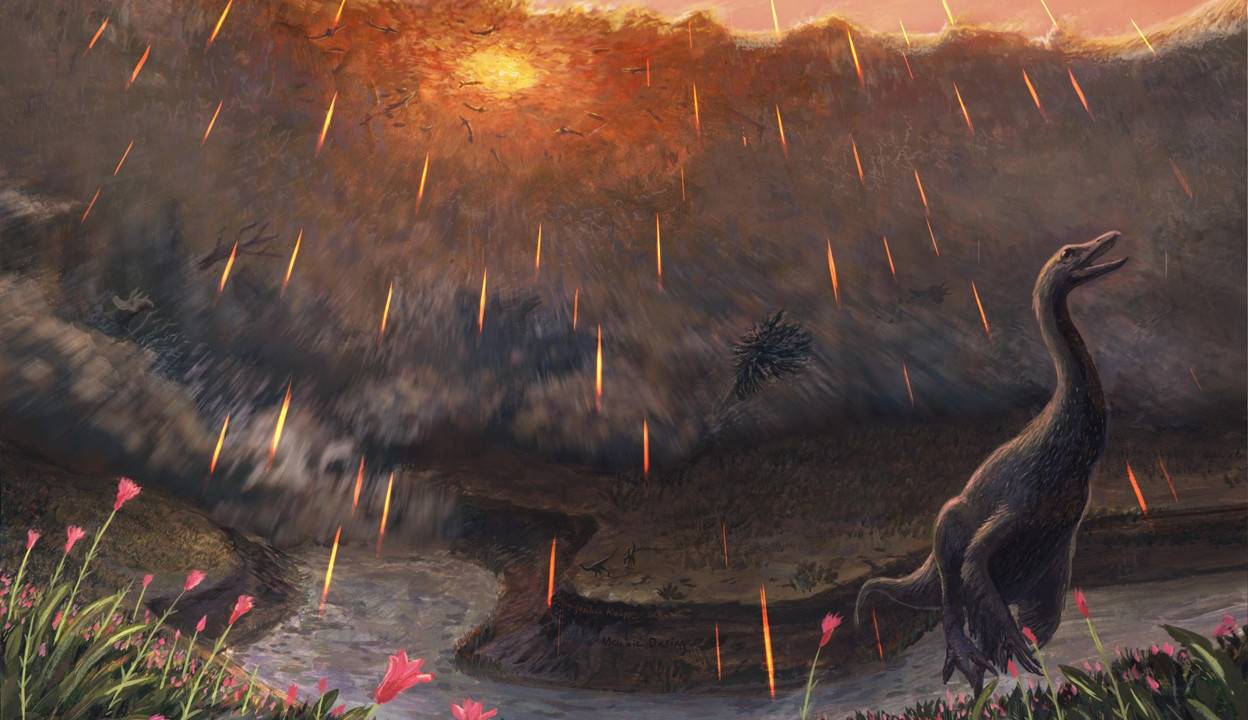 Grupo de pesquisadores europeus descobre que o meteorito que matou os dinossauros se chocou contra a Terra na primavera -