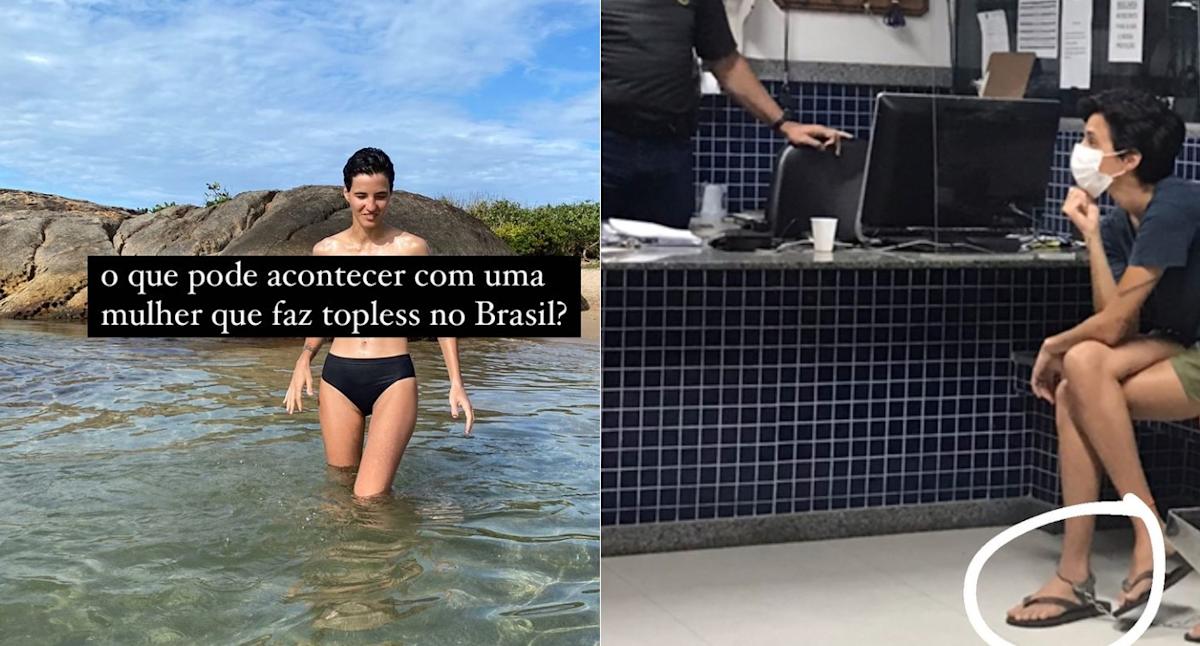 Ana Beatriz Coelho de topless