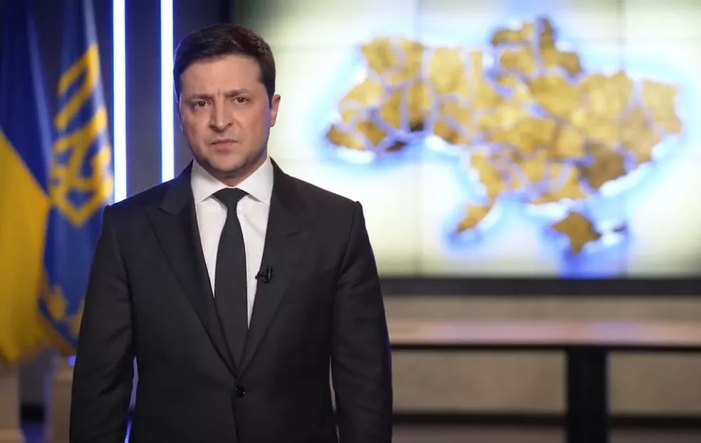Volodymyr Zelensky, presidente da Ucrânia