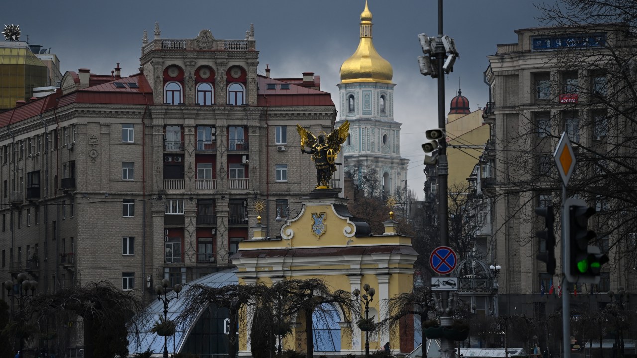 Catedral de Santa Sofia de Kiev, Ucrânia. 24/02/2022