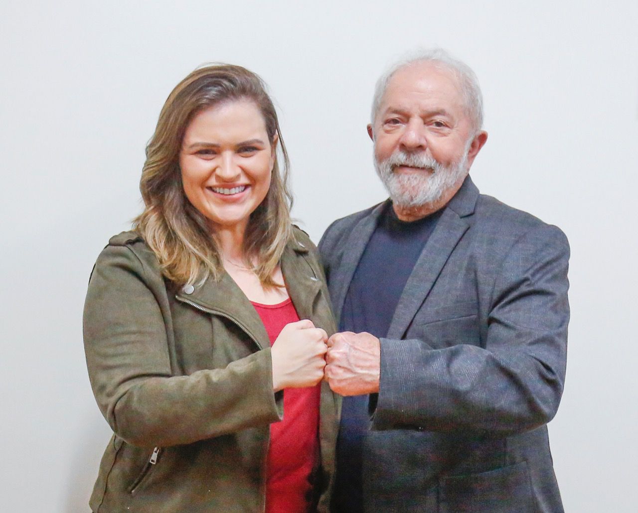 Federal deputy Marília Arraes (PT-PE) and former president Lula