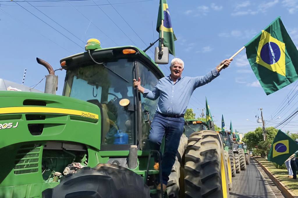 APOIO - Antonio Galvan: o presidente da Aprosoja é um dos líderes do agronegócio que sempre estiveram com Bolsonaro -