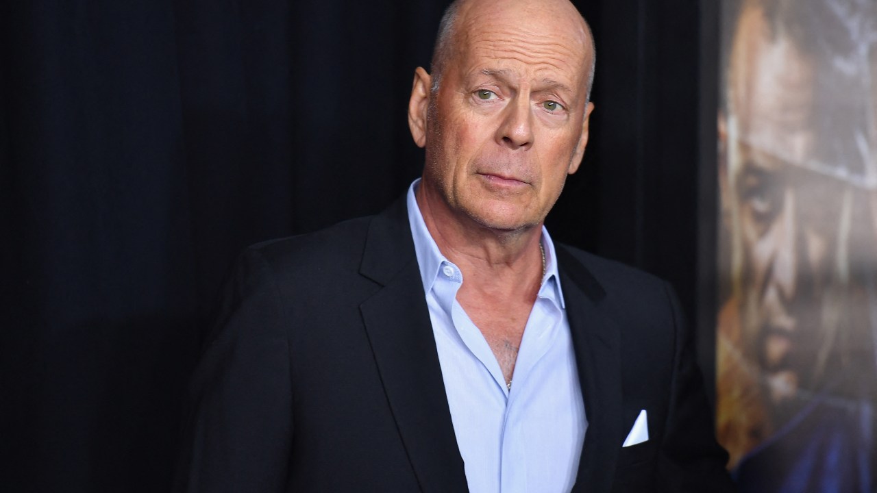 (FILES) In this file photo taken on January 15, 2019, actor Bruce Willis attends the premiere of Universal Pictures' "Glass" at SVA Theatre in New York City. - Willis, star of the "Die Hard" franchise, is to retire from acting due to illness, his family announced March 30, 2022.