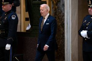 O presidente Joe Biden participa de evento em Washington nesta terça-feira (29)