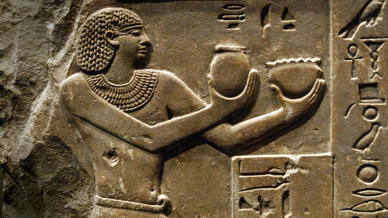 GELADA DOS FARAÓS - Oferenda no Antigo Egito: fábrica com 5 000 anos de idade -