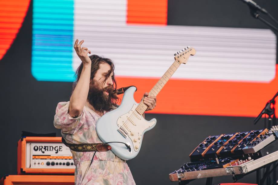 A banda Black Pumas durante o Lollapalooza Brasil 2022 -<div id="gtx-trans"><div class="gtx-trans-icon"></div></div>