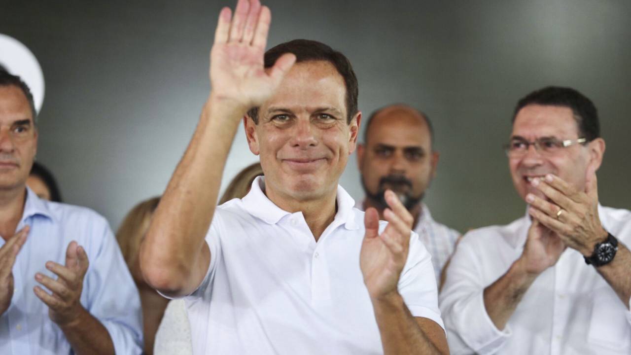 O pré-candidato à Presidência pelo PSDB, João Doria
