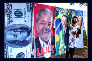 O vendedor de bandeiras campanha em Brasília by Orlando Brito ATT IMAGEM Restrita