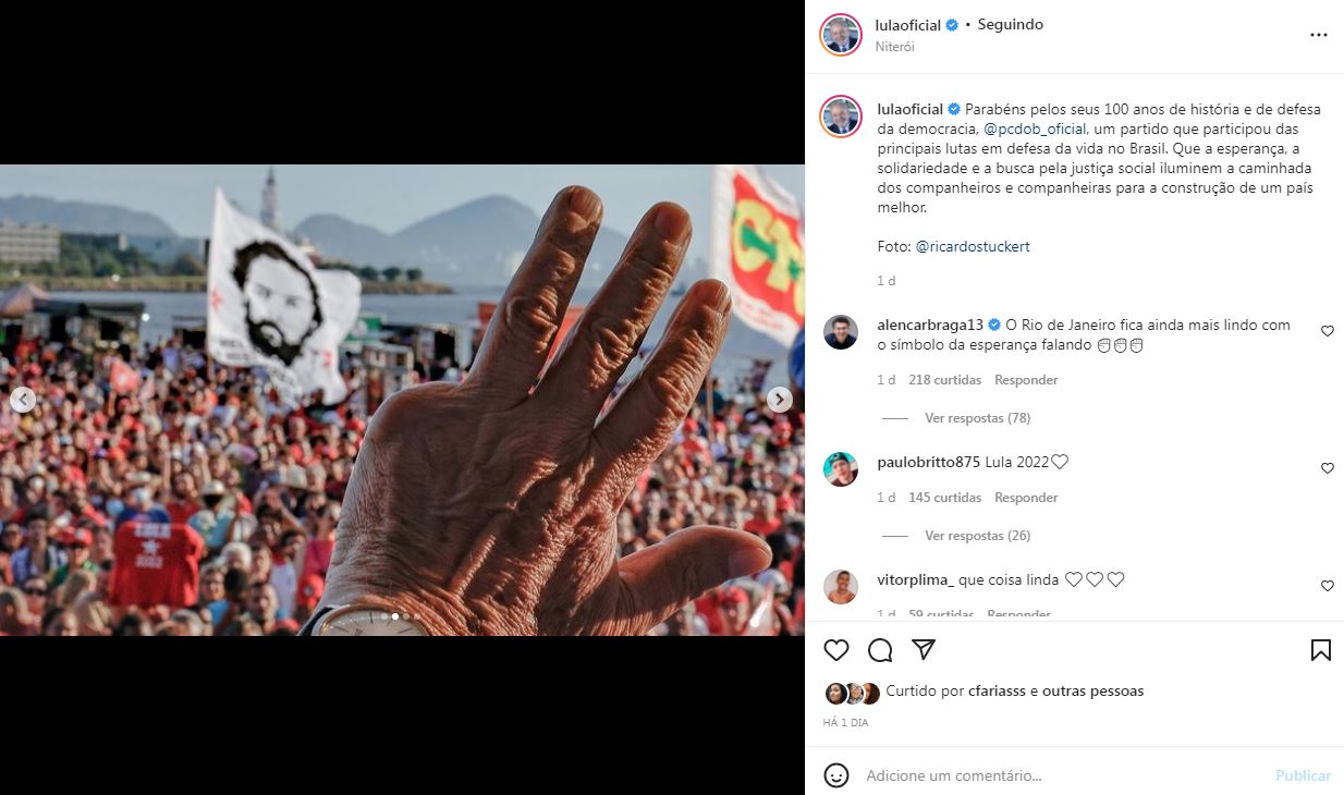 Rel gio de luxo de Lula que custa 84 mil reais cortado em foto