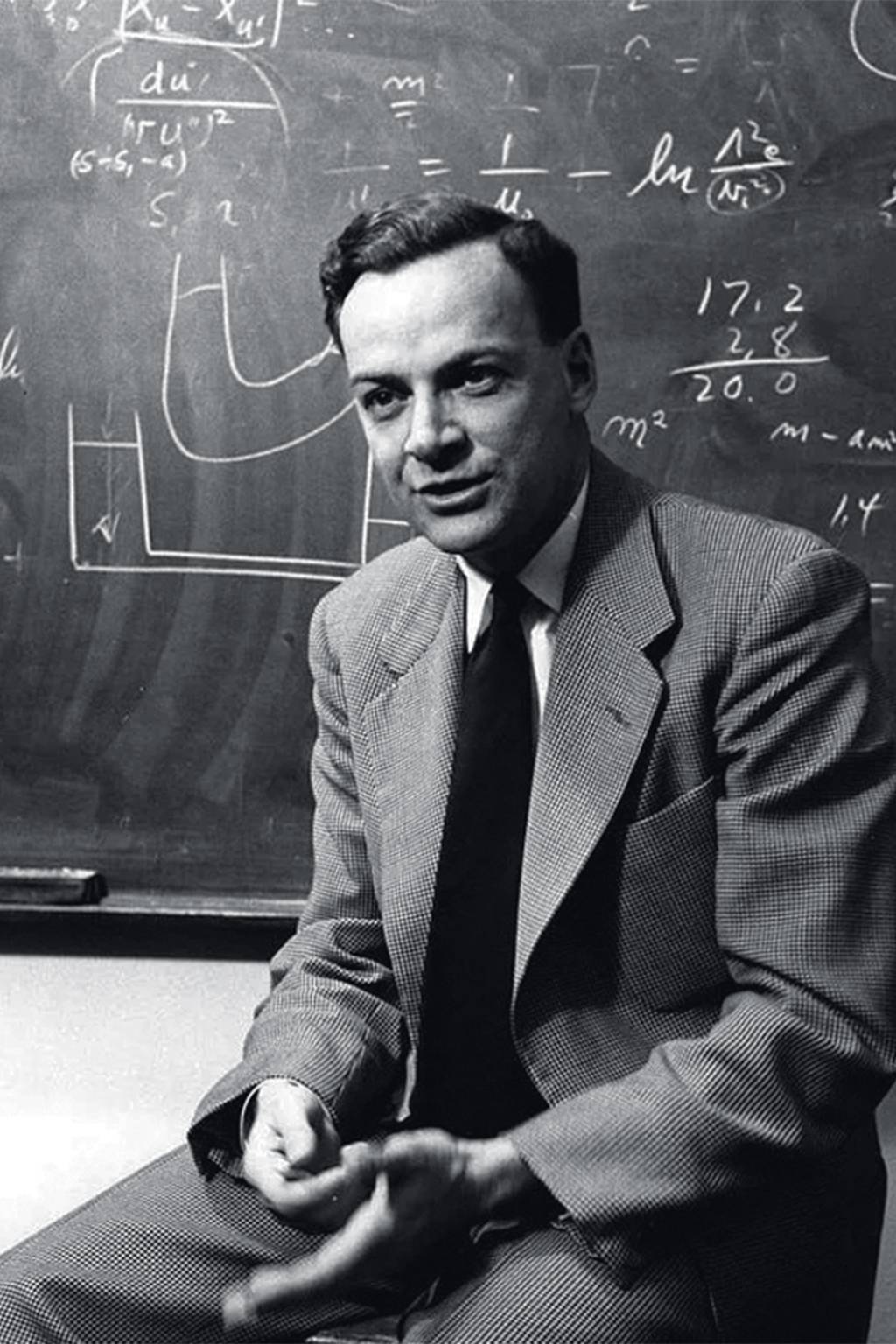 Richard Feynman (1954) ¿ crédito Profimedia.CZ Em alta conta: novo livro mostra como a matemática remodelou o mundo