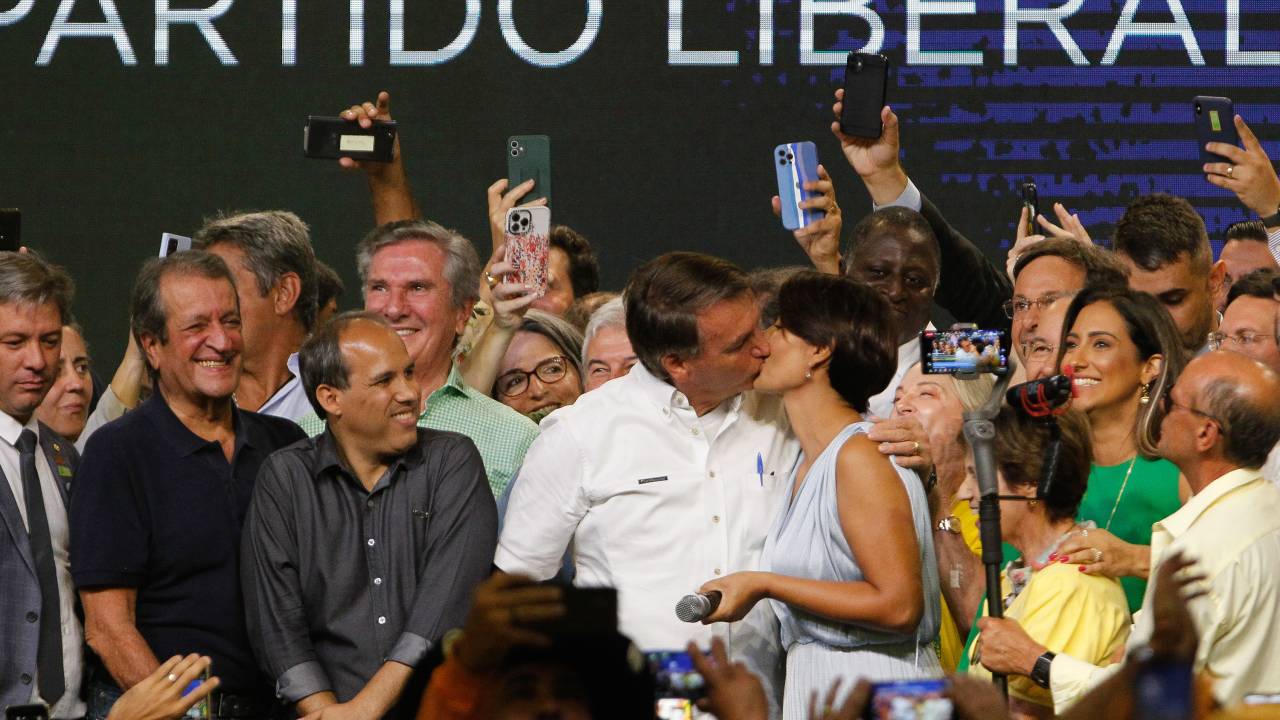 Revista VEJABrasília, 27.03.2022Filiação do presidente Jair Bolsonaro ao Partido Liberal. Foto: Sergio Dutti