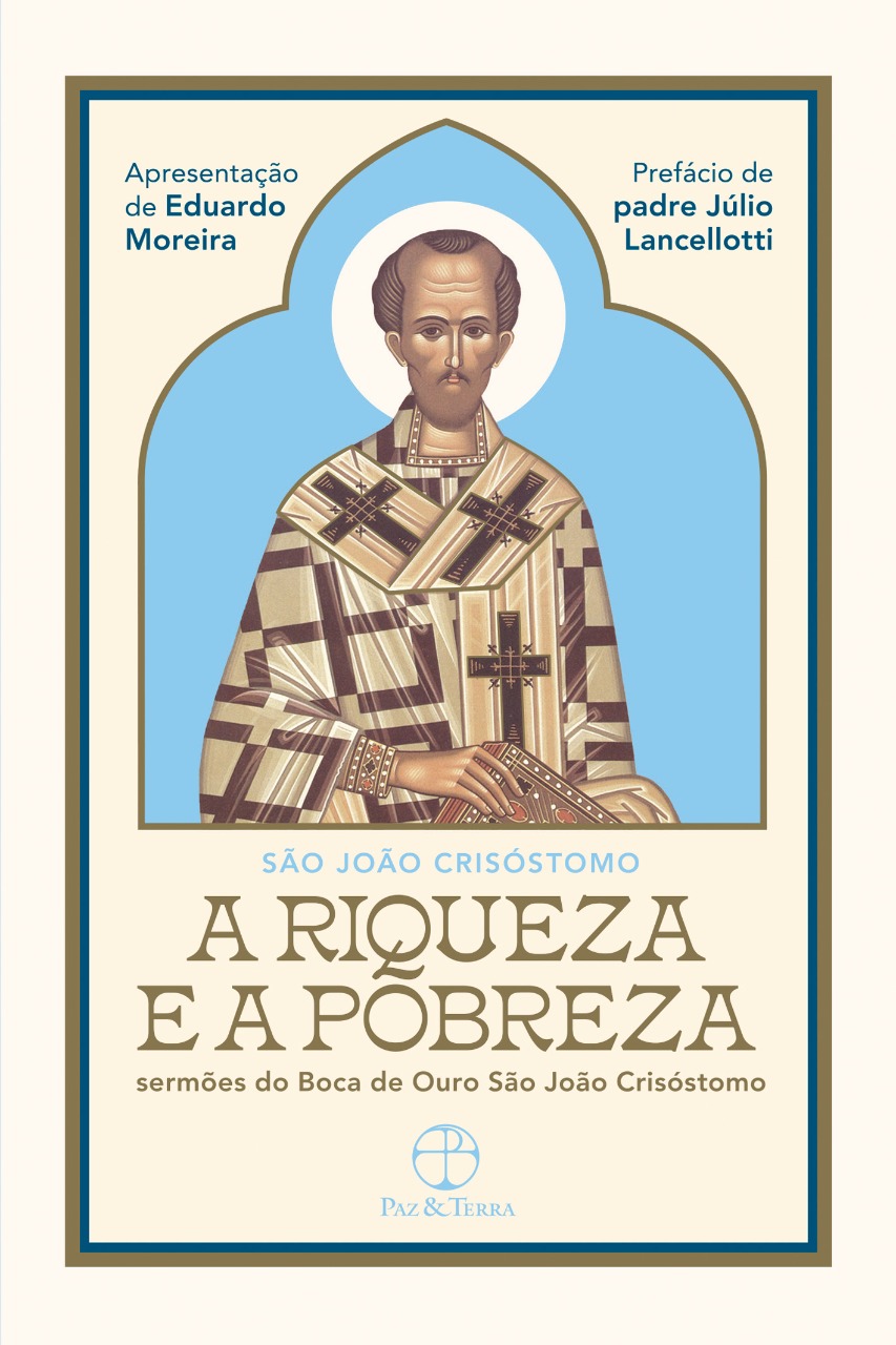 Capa do livro a Riqueza e a Pobreza, de São João Crisóstomo