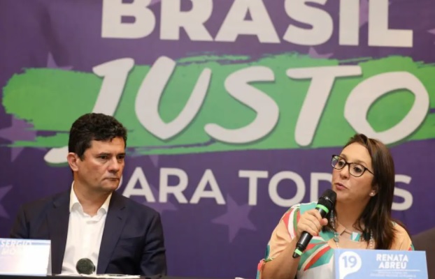 RUPTURA - Moro deixou o Podemos, presido por Renata Abreu, quatro meses após filiação