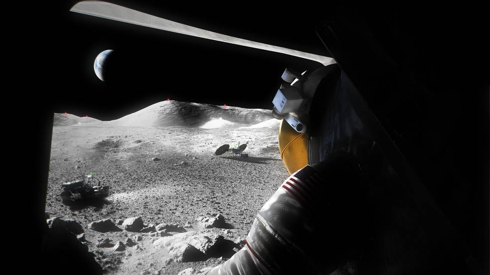 Em abril de 2025, a Nasa espera levar a primeira tripulação de humanos para a superfície lunar em mais de 50 anos -