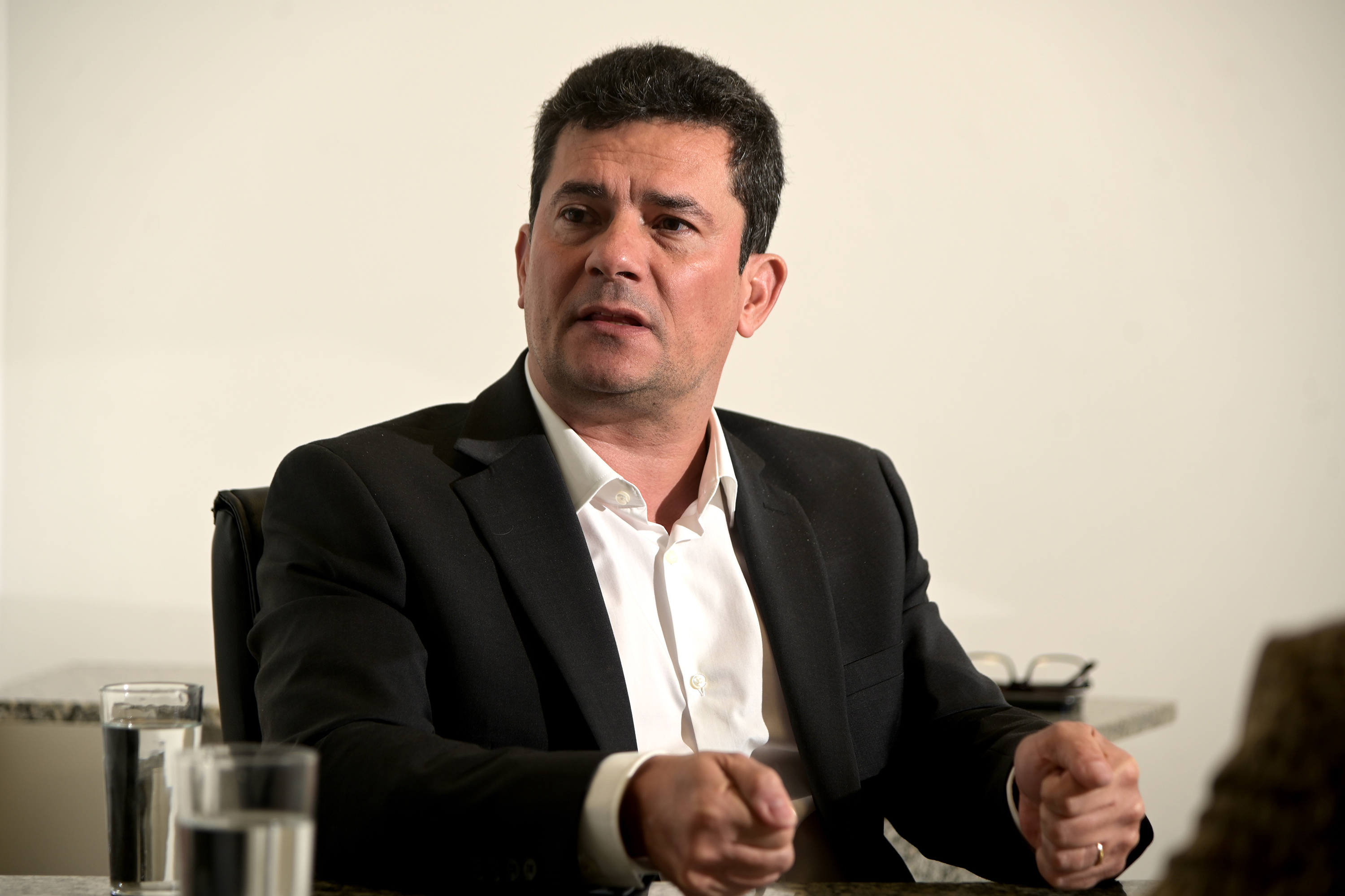 Sergio Moro, during an interview