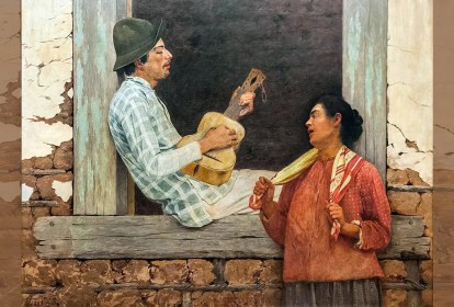 O Violeiro, 1899 – Almeida Júnior/Pinacoteca do Estado, São Paulo