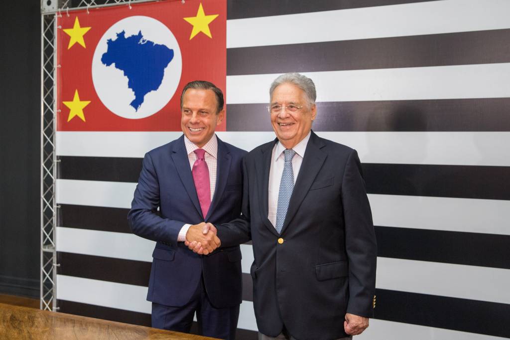 O almoço de Doria e FHC em São Paulo