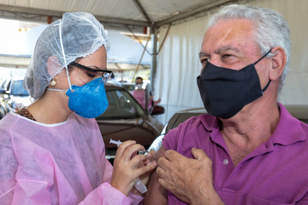 Vacinação contra a Covid-19 em Santa Catarina -