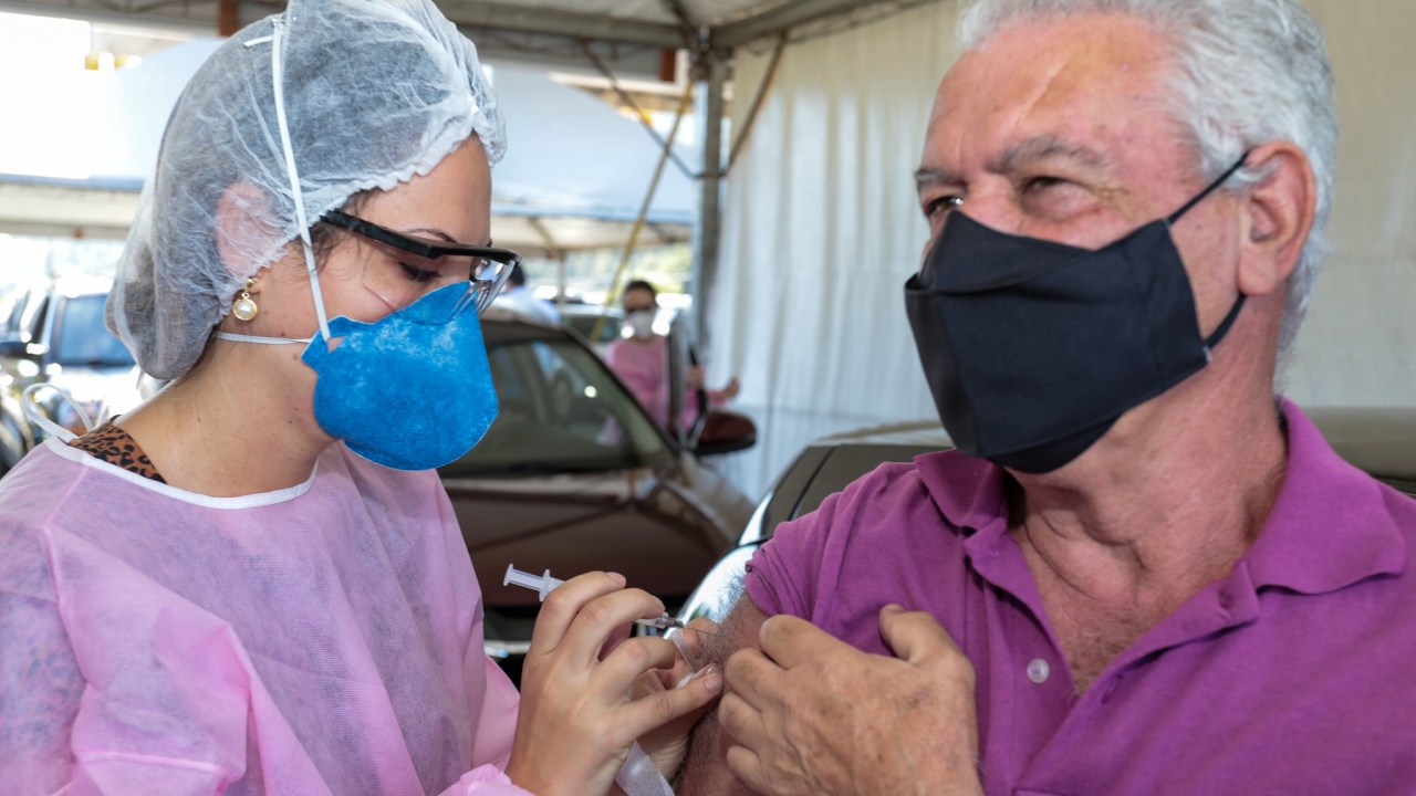 Vacinação contra a Covid-19 em Santa Catarina -