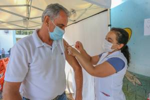 Vacinação contra a Covid-19 em São Paulo