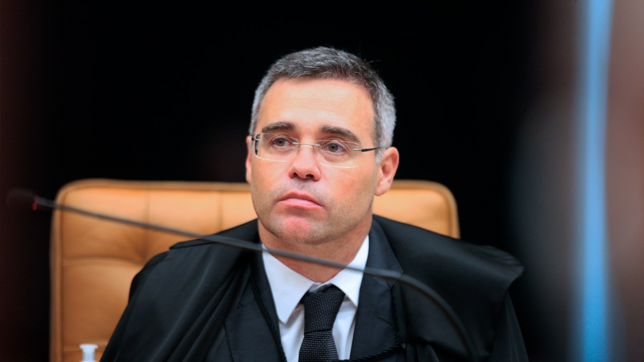 Ministro André Mendonça na última sessão plenária deste ano judiciário de 2021.Foto: Rosinei Coutinho/SCO/STF
