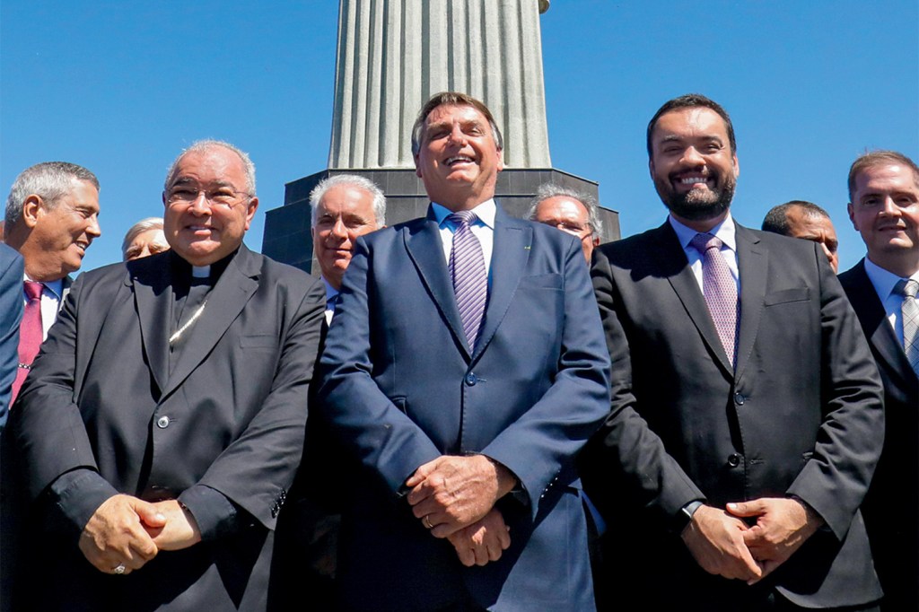 (Rio de Janeiro - RJ, 04/04/2022) Cerimônia de Assinatura de Protocolo de Intenções entre a Arquidiocese do Rio de Janeiro e o ICMBio e de Acordo para a Regularização Fundiária do Complexo da Maré e da Comunidade Parque Alegria . Foto: Alan Santos/PR