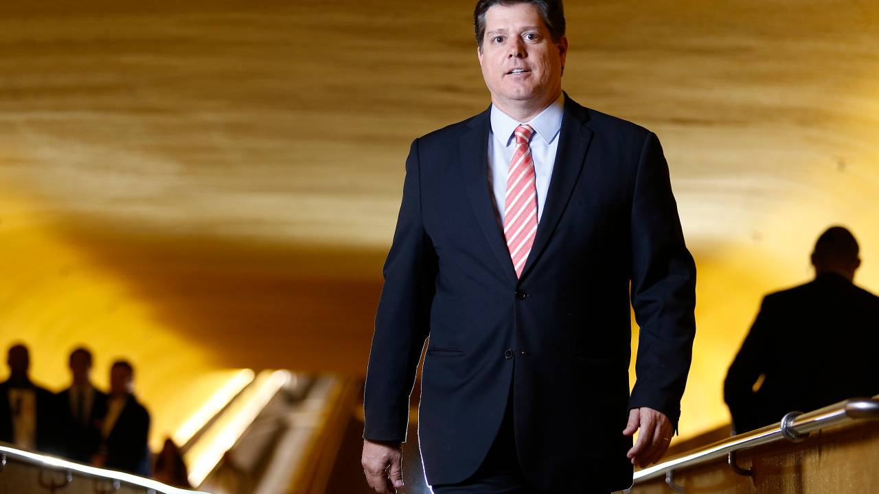 Revista VejaMatéria: Reforma TributáriaPersonagem: Baleia Rossi, deputado FederalFoto: Cristiano MarizData:02/07/2019Local: Câmara dos Deputados - Brasília - DF