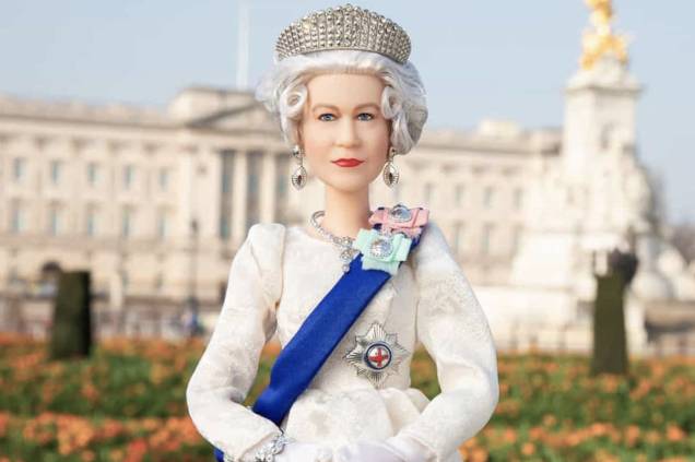 Boneca da Rainha Elizabeth II - Boneca da Rainha Elizabeth II -