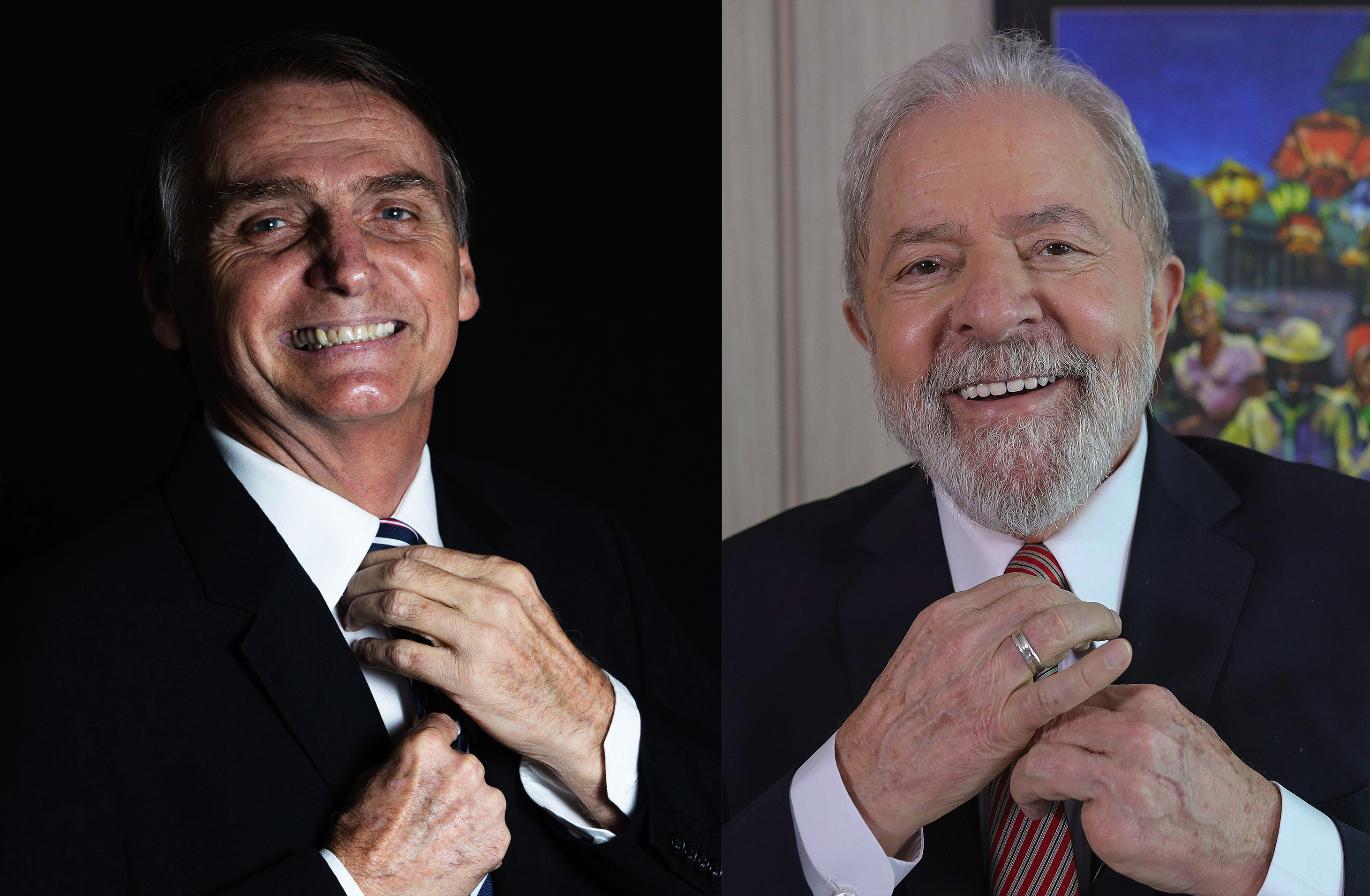 Bolsonaro cresce cinco pontos em um mês e aparece à frente de Lula em SP | VEJA