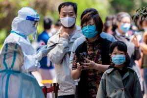 Lockdown amid Covid-19 pandemic in Shanghai