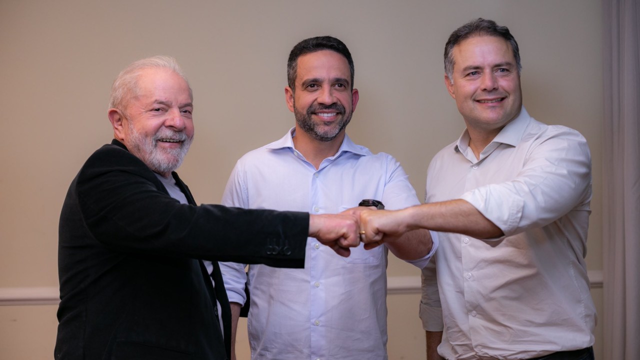 Lula, Paulo Dantas e Renan Filho -