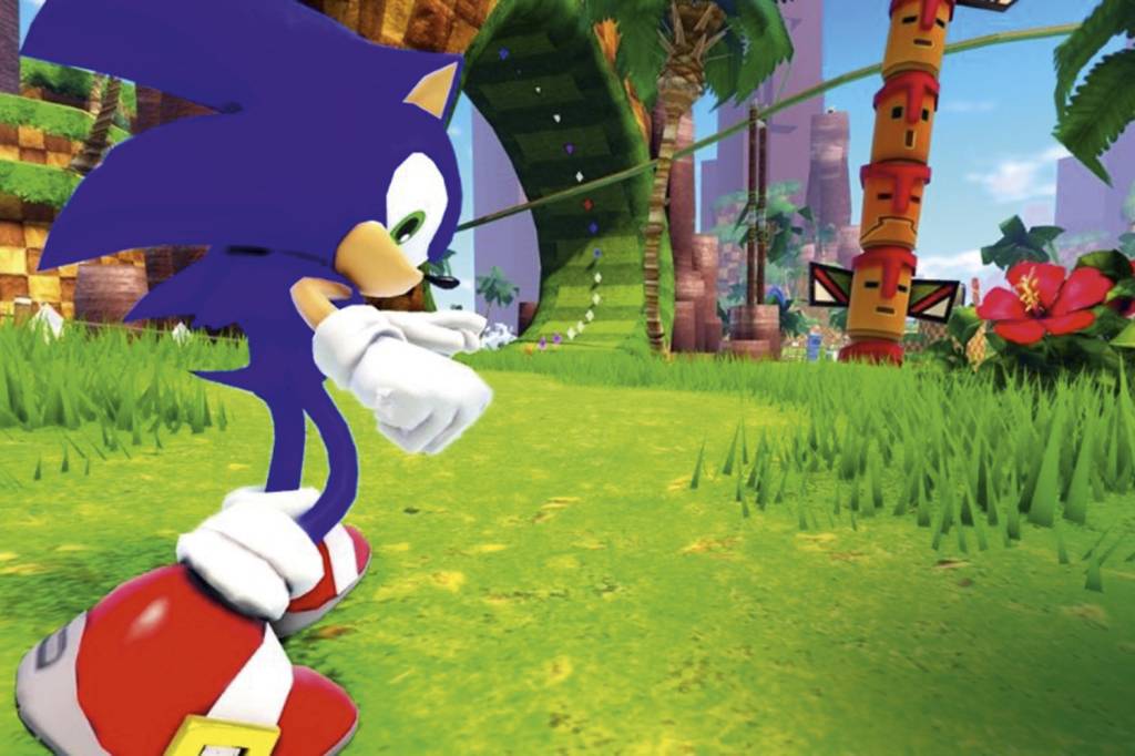 UM OURIÇO SÓ - Sonic em ação: o personagem da Sega volta em nova embalagem -