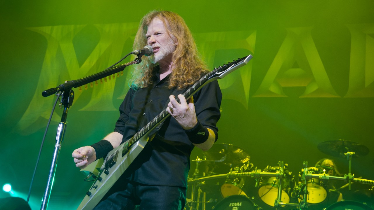 Dave Mustaine, líder do Megadeth: cancelamento no Rock in Rio 2022