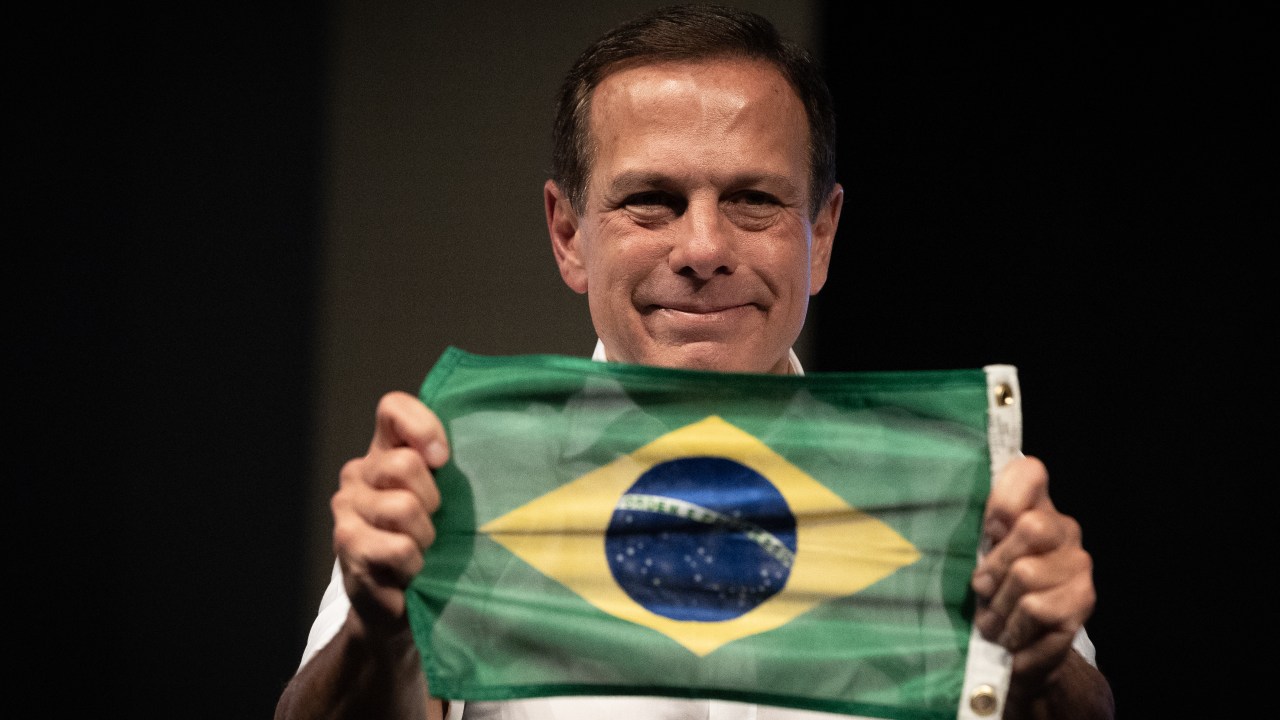 O ex-governador de SP João Doria, pré-candidato do PSDB
