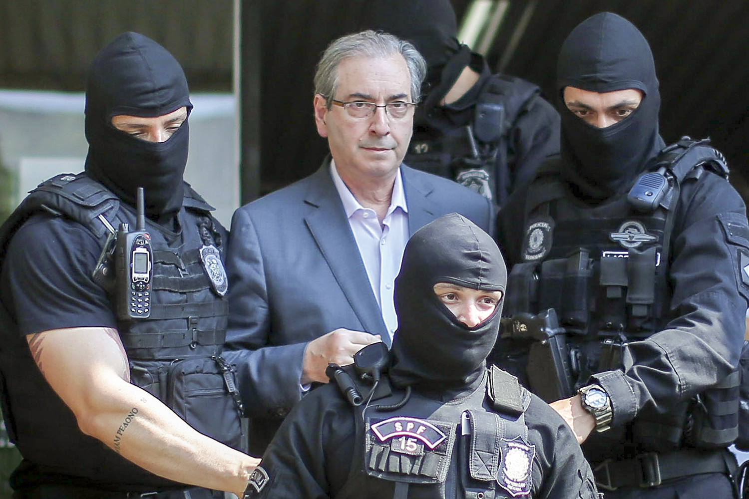NO TOPO - Eduardo Cunha: o ex-todo-poderoso foi abatido pela Lava-Jato -